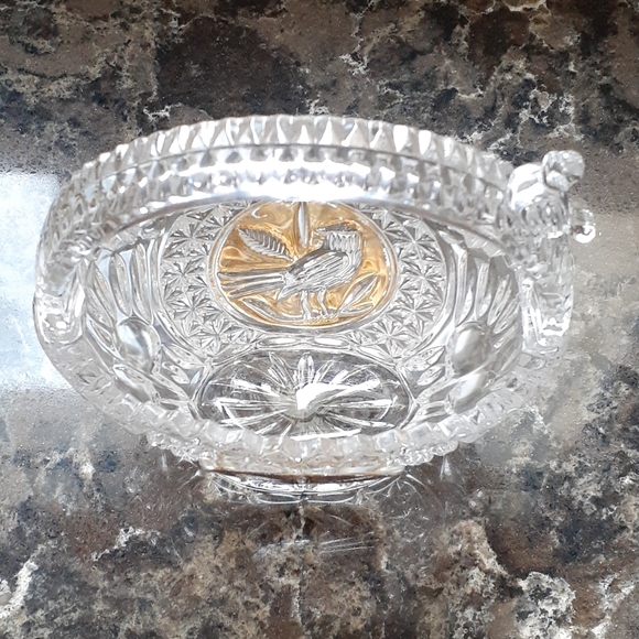 Vintage Hofbauer Byrdes Crystal Collection Basket - Picture 3 of 5